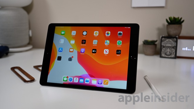 The iPad still has a non-laminated display