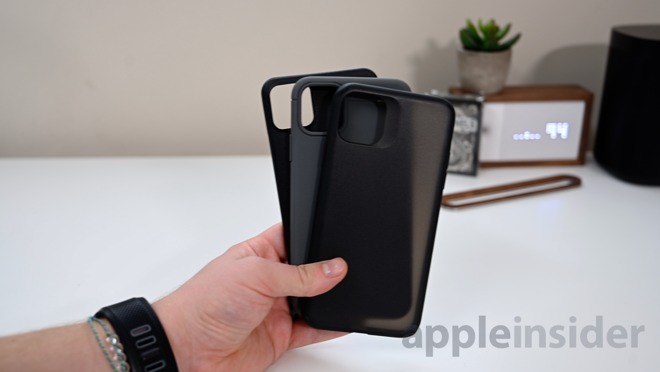 Veil, Sheath, and Synthesis Caudabe cases for iPhone 11 Pro Max