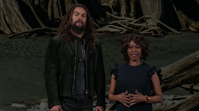 Jason Momoa and Alfre Woodard present See