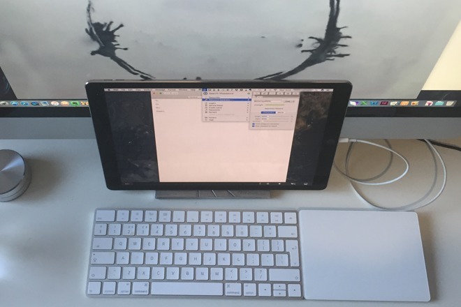 Using the Mac version of Duet Display with an iPad