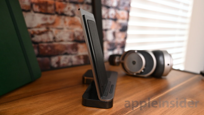 X-Doria Defense Dual Wireless Charger is quite thin from the side