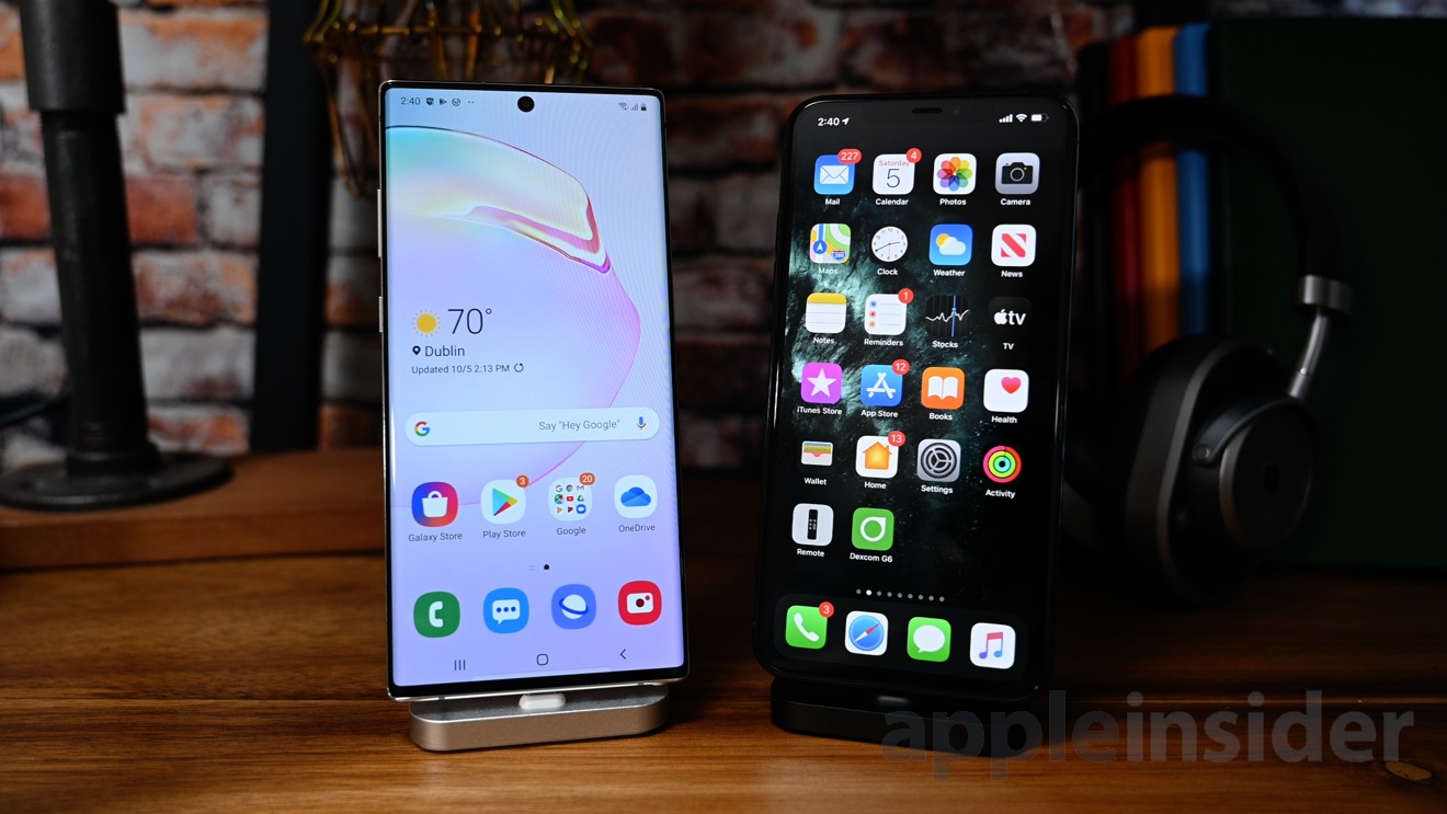 Compared Apple S Iphone 11 Pro Max Versus The Samsung Galaxy Note 10 And 10 Appleinsider