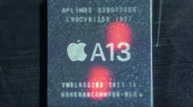 The A13 Bionic, Apple's latest A-series chip used in the iPhone 11, iPhone 11 Pro, and iPhone 11 Pro Max