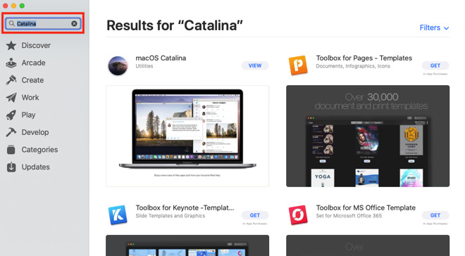 Macos catalina installer download link