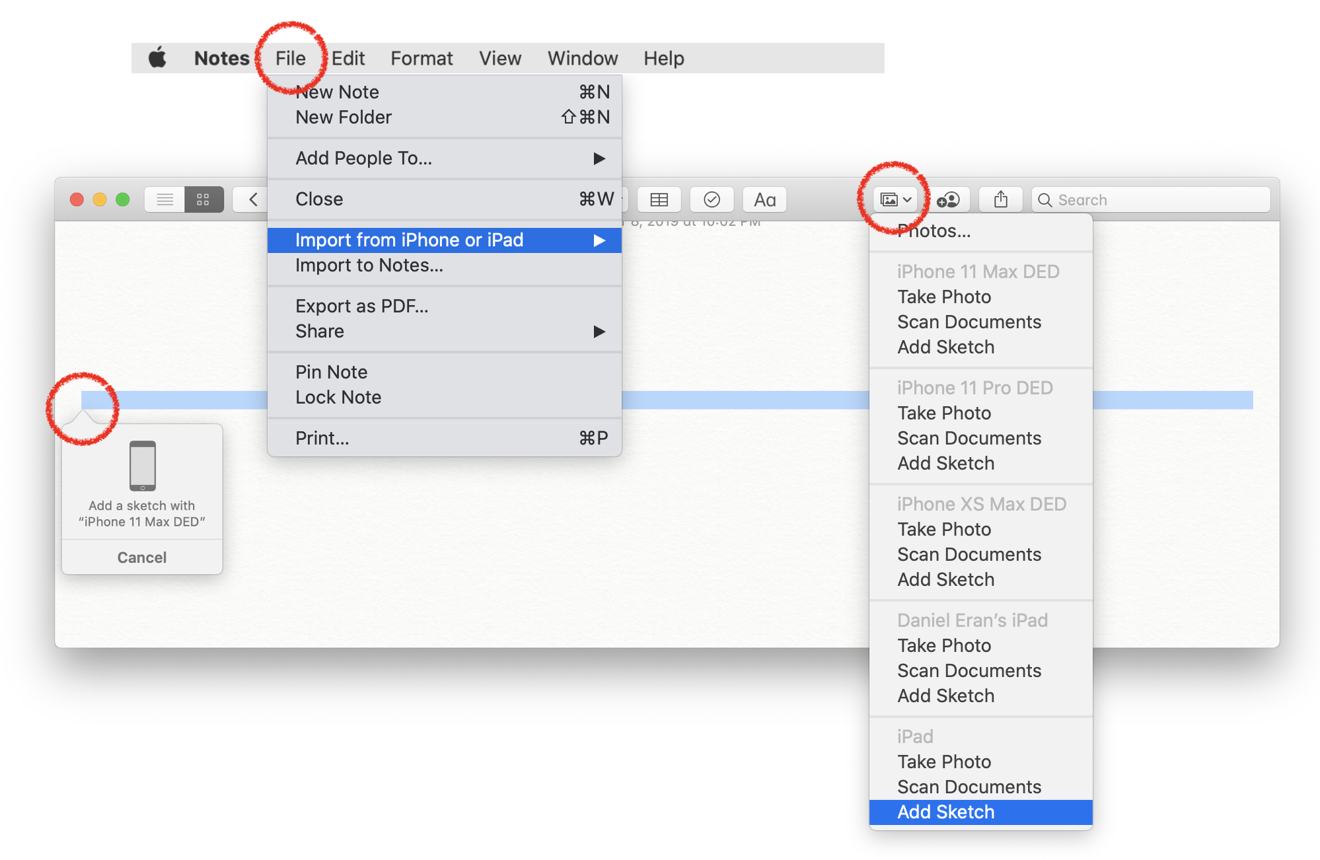 draw around object for screenshot mac