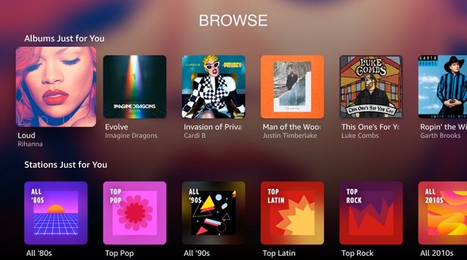 Amazon Music is Now Available on Apple TV