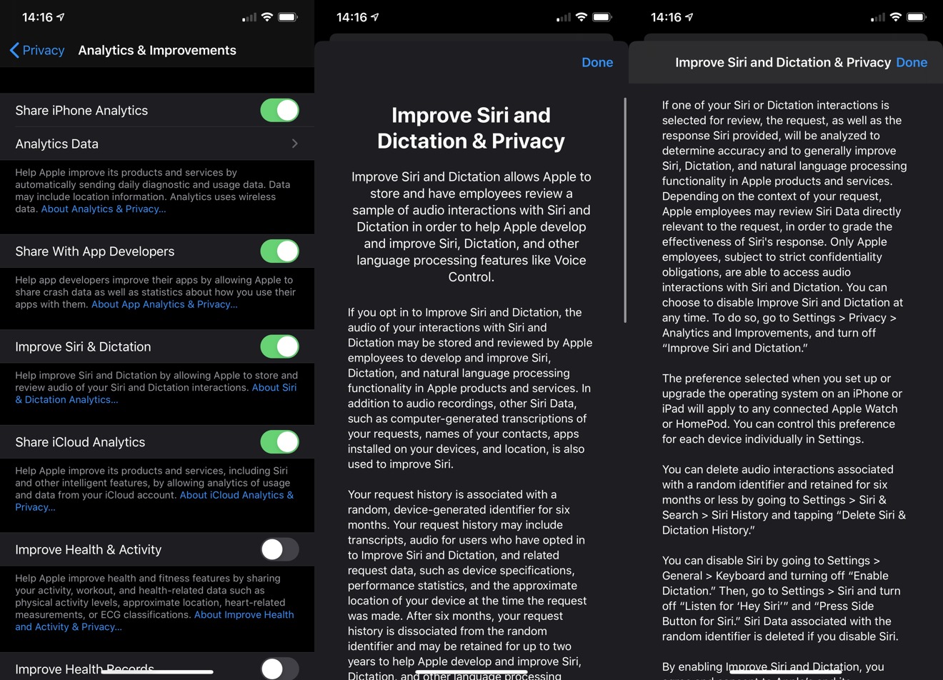 iOS 13.2 developer beta 2 Siri improvements