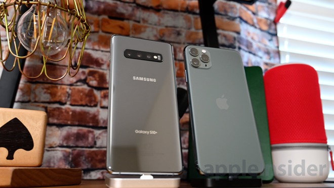iPhone 11 Pro and Galaxy S10 cameras