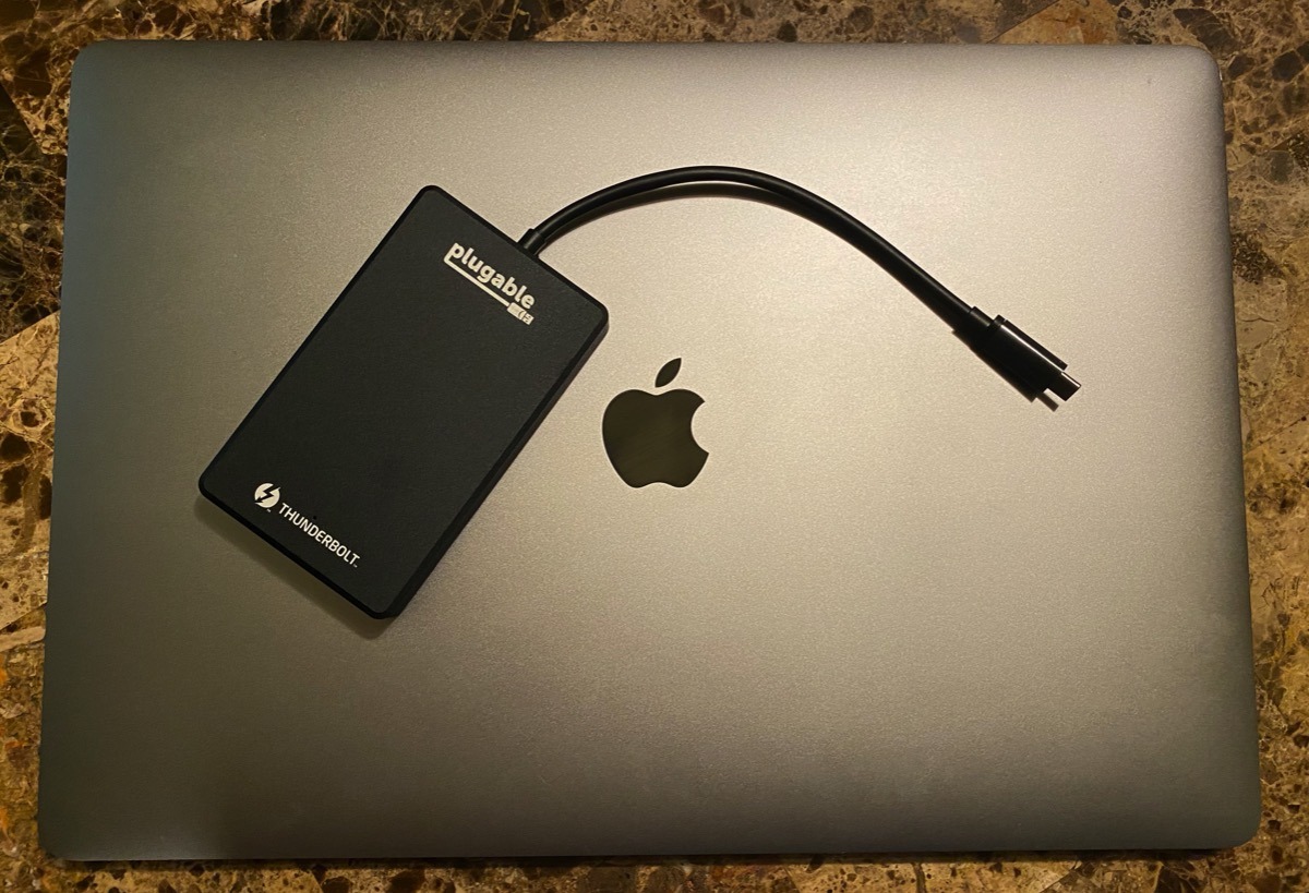 Plugable Thunderbolt 3 NVMe SSD review: Just as fast as your