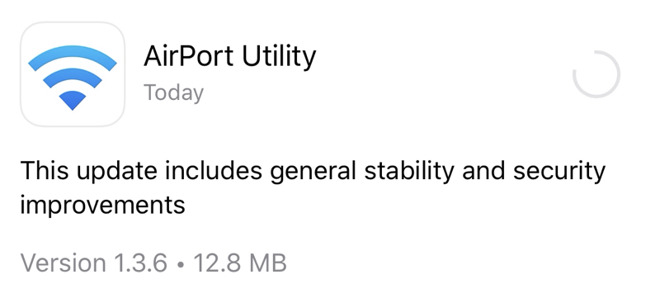 Apple Updates AirPort Utility app with iOS 13 Compatibility