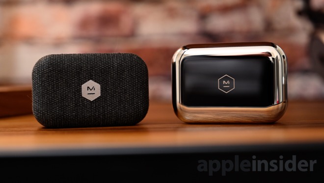 The MW07 GO fabric case (left) and the MW07 Plus stainless case (right)