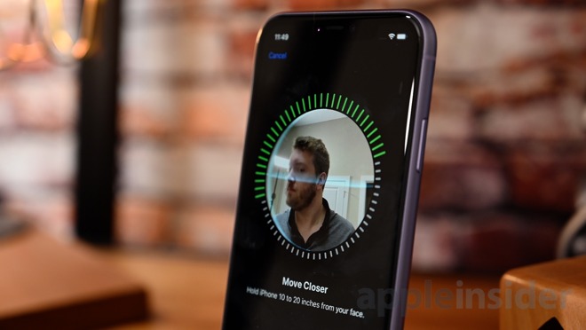 Setting up Face ID