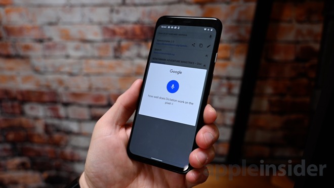 Google Assistant can transcribe locally