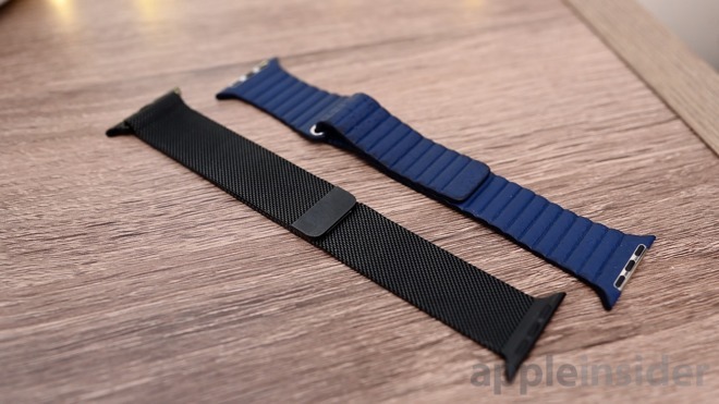 photo of Apple working on Apple Watch bands with data and power for more sensors image