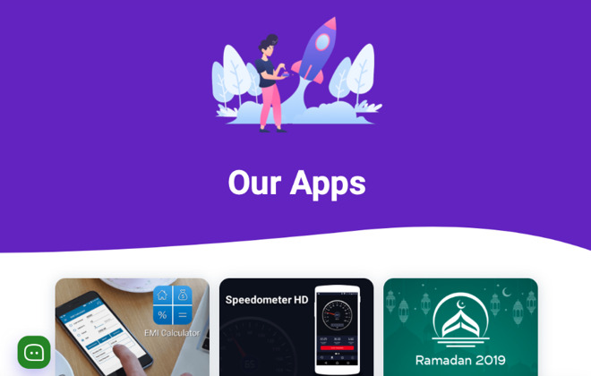 The official site of AppAspect Technologies, some of whose apps have been removed