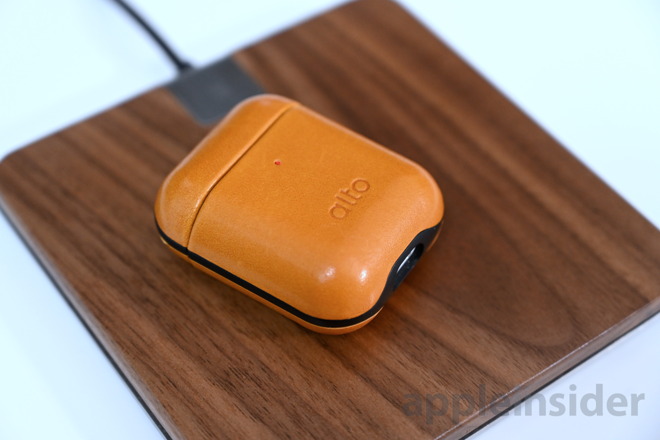 Noah and Grey wireless charger work with AirPods