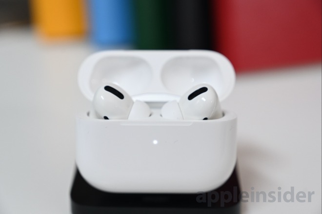 white light airpods pro