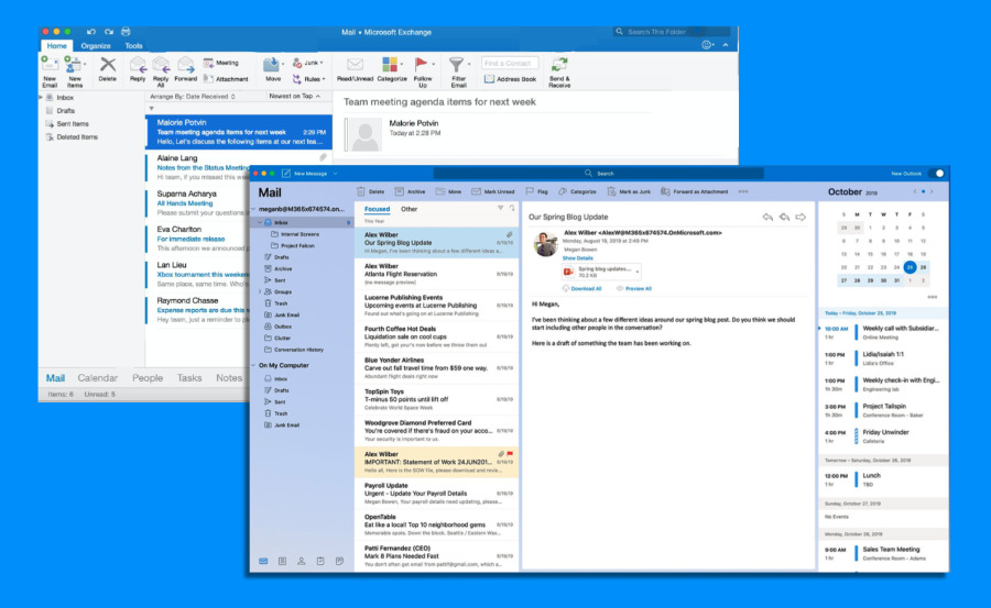 mac mail in outlook for mac