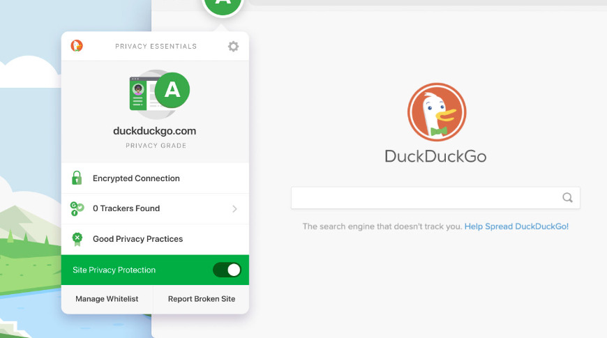 duck duck go for chrome for mac*