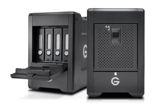 Western Digital's G-Speed Shuttle storage devices with multiple drive bays