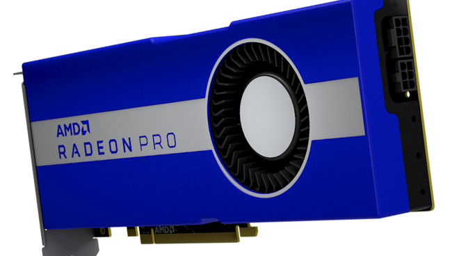 AMD Radeon Pro W5700 GPU
