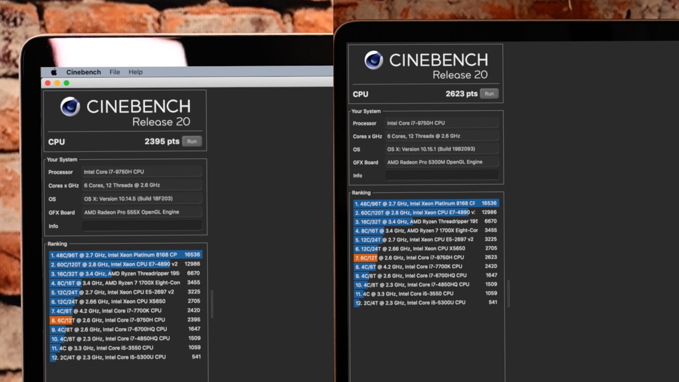 Compared Apple S 16 Inch Macbook Pro Vs The 2019 15 Inch Macbook Pro Appleinsider