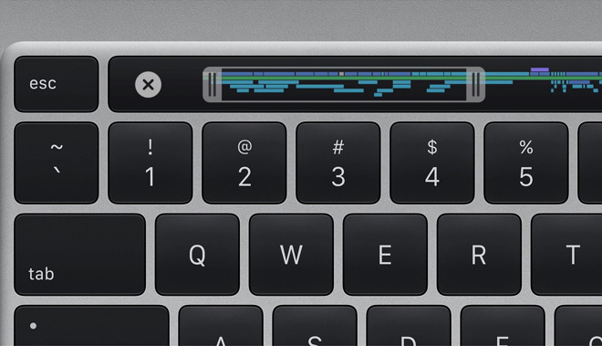 New keyboard on the 16-inch MacBook Pro