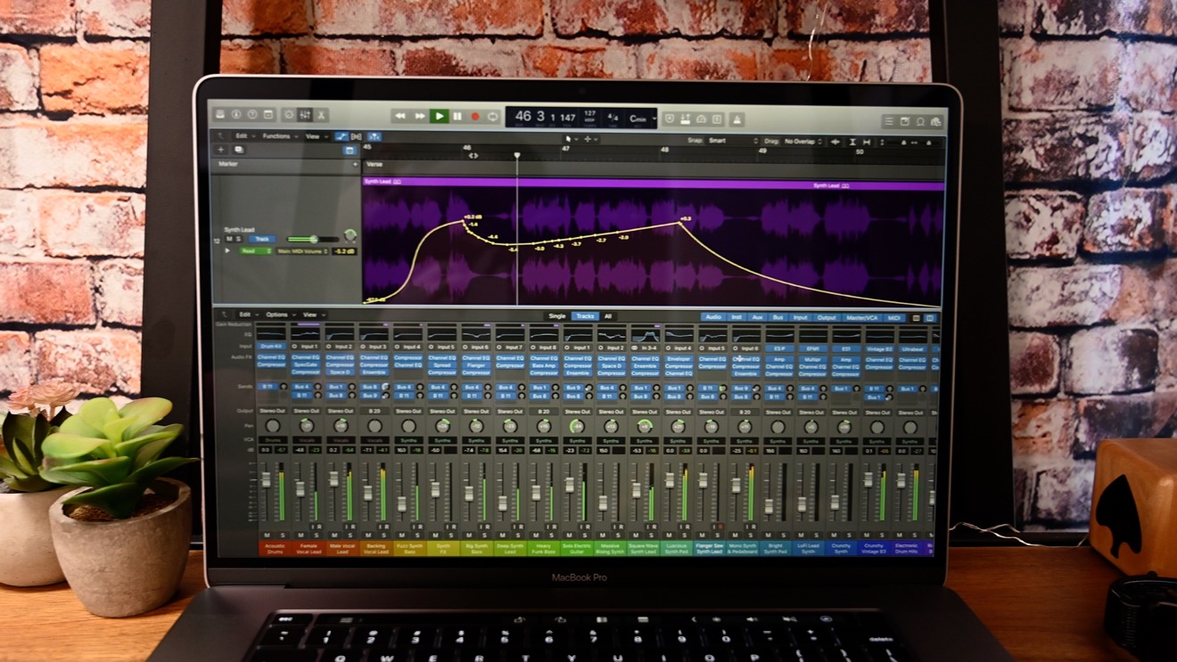 logic pro x on macbook air