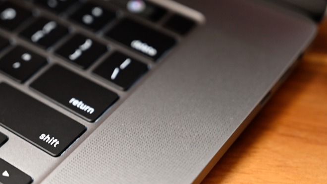 There are six speakers in the new MacBook Pro