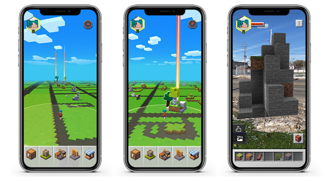 Minecraft Earth is an new AR mobile game similar to Pokemon Go