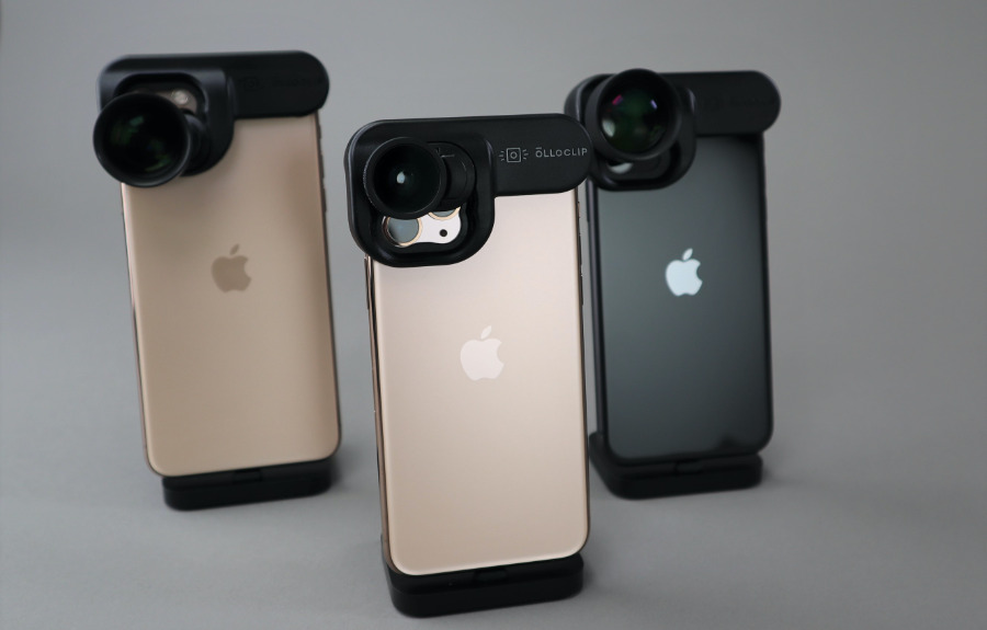 Olloclip lenses on iPhone 11, iPhone 11 Pro and iPhone 11 Pro Max