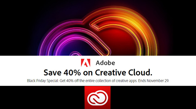 Adobe Black Friday deal