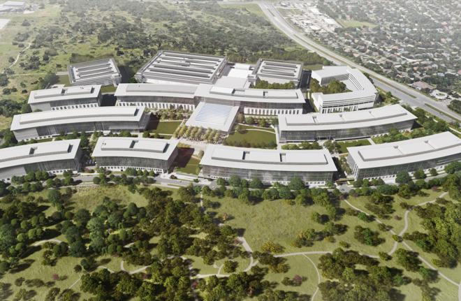 Apple's campus in Austin, Texas