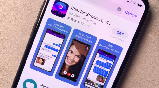 Chat for Stranges is one of six random chat apps investigated