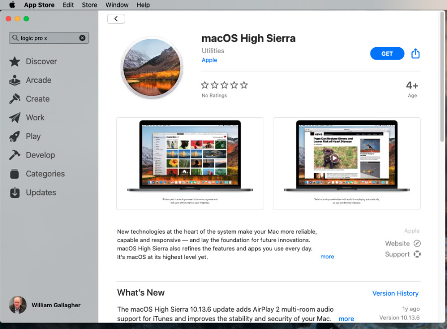 download macos high sierra offline installer
