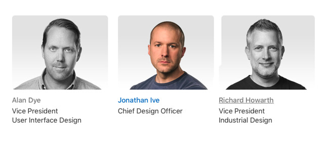 There used to be three key designers on Apple's Leadership page. Ive was the last to be removed.