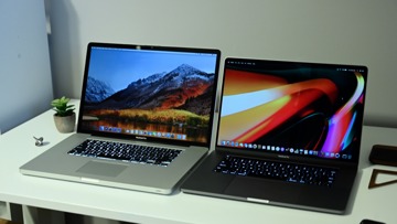 Comparing Apple's 2019 16-inch MacBook Pro versus the 17-inch MacBook Pro