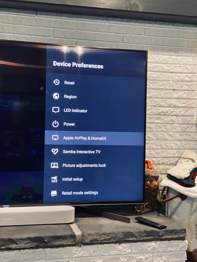 sony smart tv share settings