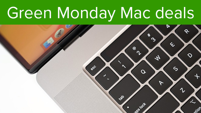 Green Monday MacBook Air and MacBook Pro deals