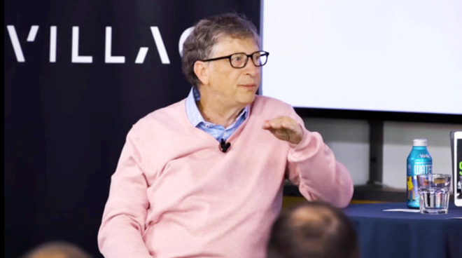 Bill Gates saying everyone would fall under Steve Jobs's spell, except of course himself