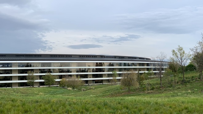 Tim Cook most likely took part in the earnings call from here, Apple Park. You don't make a building like this if you can't afford it.