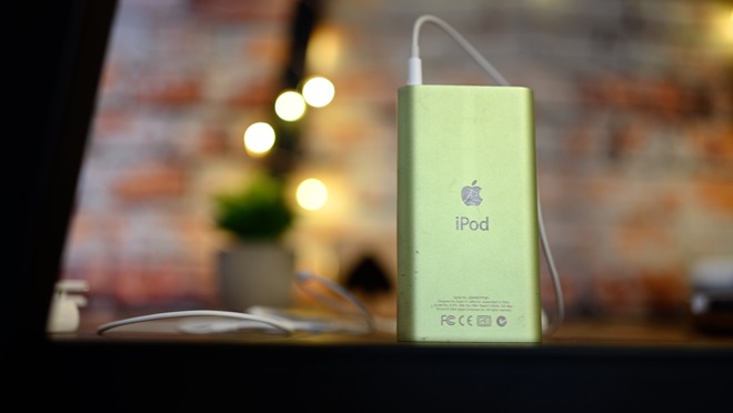 Green iPod mini