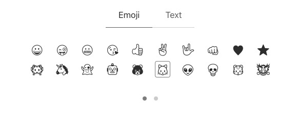 emoji choices