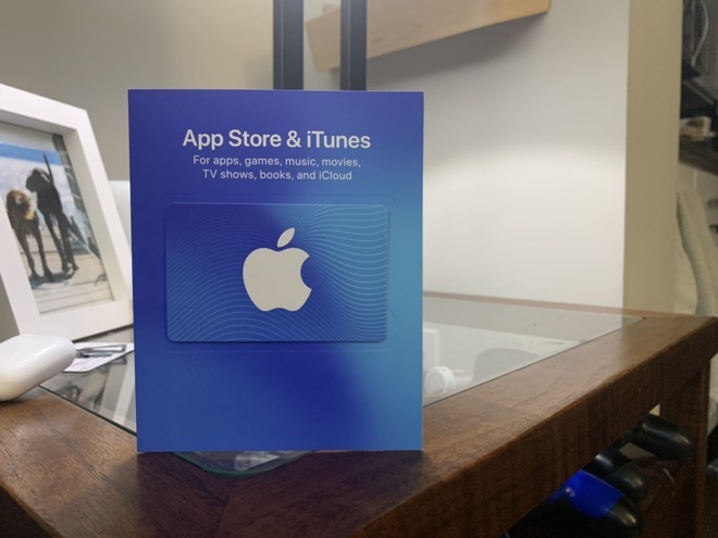 Apple gift cards