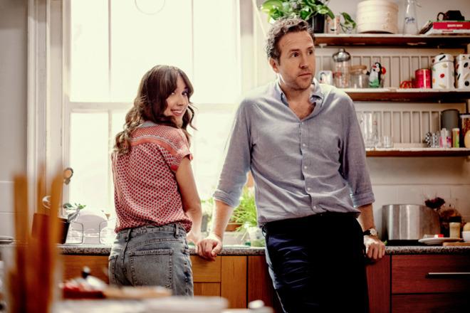 Esther Smith and Rafe Spall in