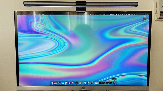 Review The Benq Screenbar Saves Space While Brightening Up Your Desk Appleinsider