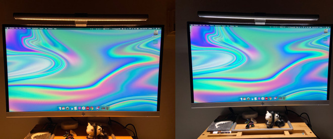 Review The Benq Screenbar Saves Space While Brightening Up Your Desk Appleinsider