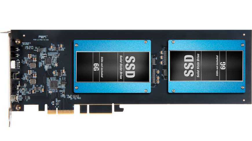 photo of Sonnet Fusion Dual SATA SSD card offers Mac Pro storage expansion over PCIe image