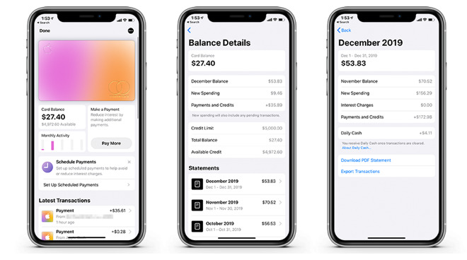 How to export your Apple Card monthly transactions