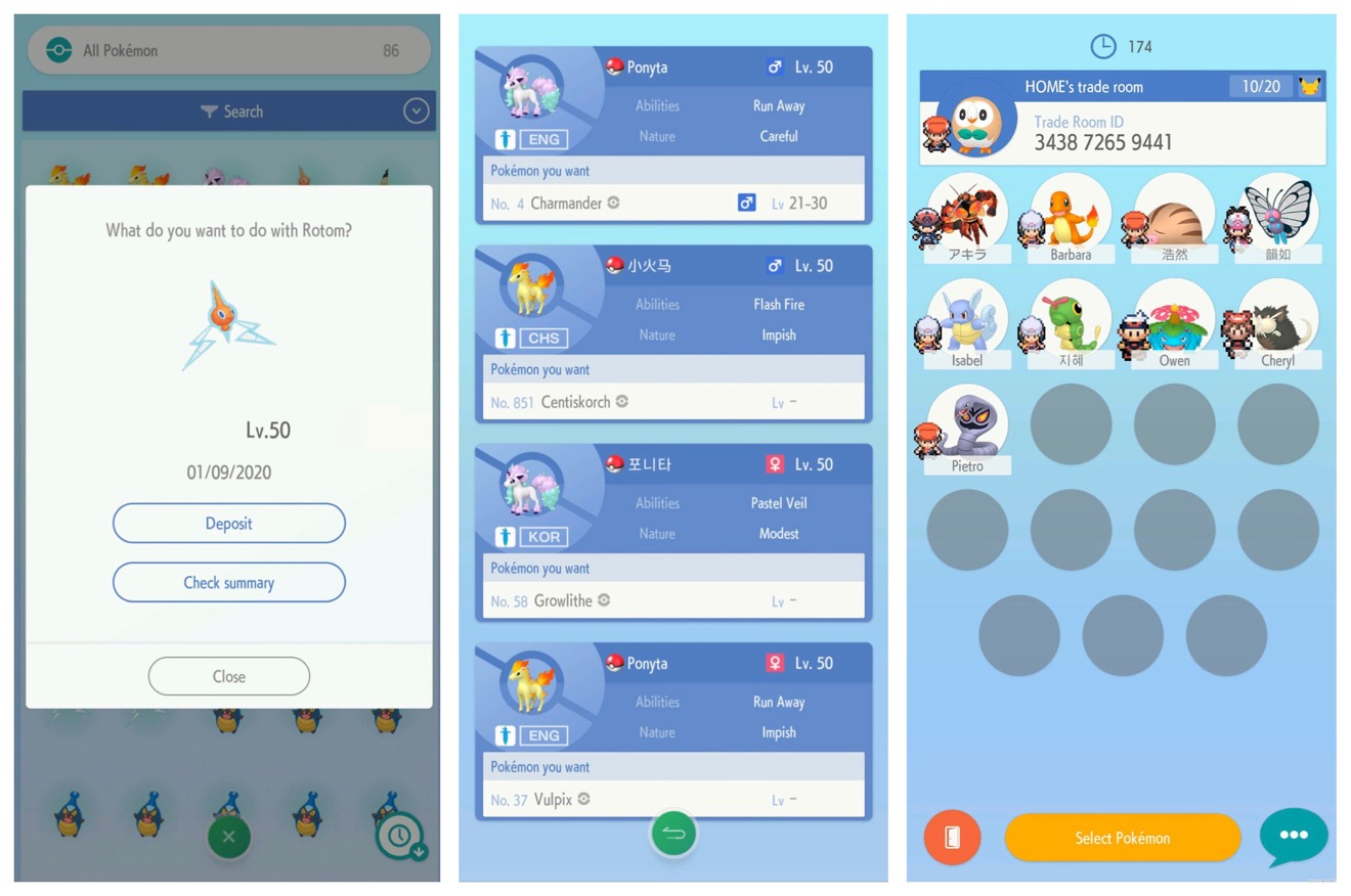 Nintendo Details Pokemon Home Iphone App And Service